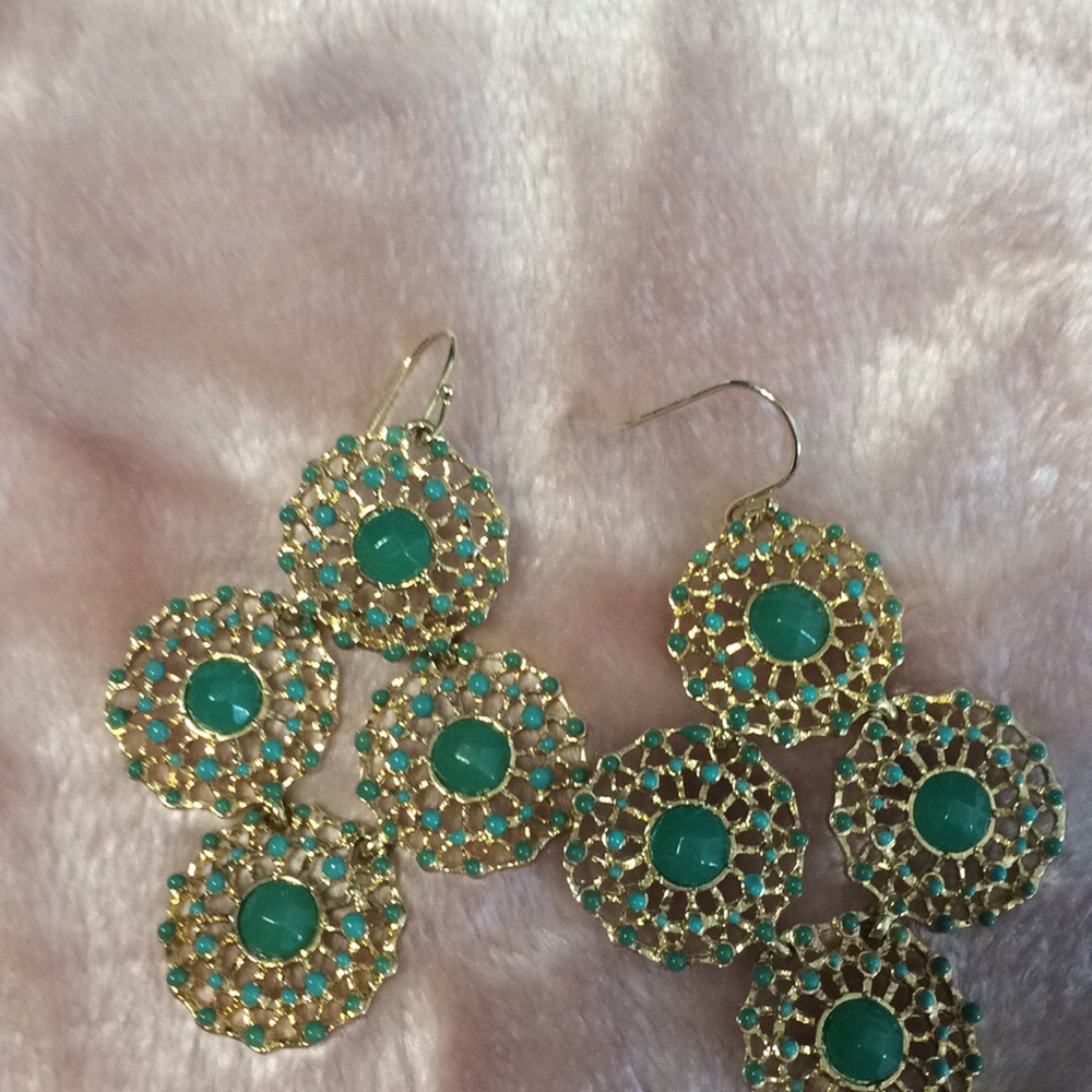 Stella and Dot garden party earrings